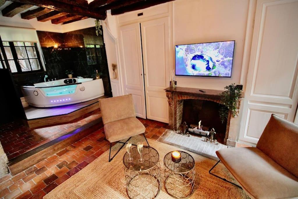 Le Spa Gustave - Sauna, Jacuzzi & Terrasse A Rouen Exterior foto