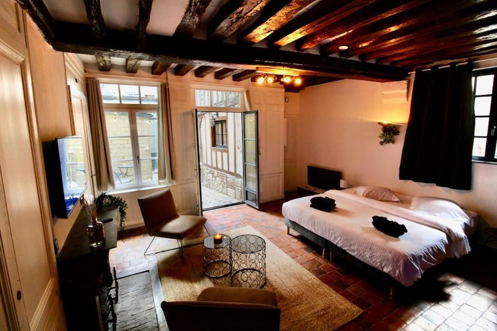 Le Spa Gustave - Sauna, Jacuzzi & Terrasse A Rouen Exterior foto
